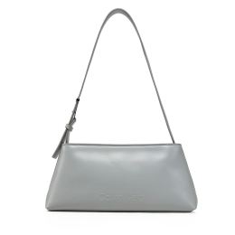 Снимка на Дамска чанта Calvin Klein Embossed Logo Shoulder Bag K60K612550 Сив