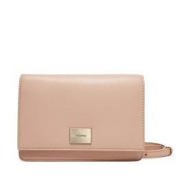 Снимка на Дамска чанта Calvin Klein Hardware Flap Crossbody K60K612967 Розов