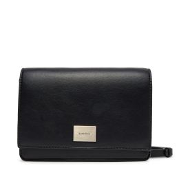 Снимка на Дамска чанта Calvin Klein Hardware Flap Crossbody K60K612967 Черен