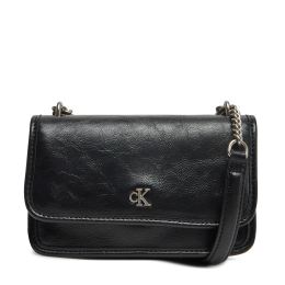 Снимка на Дамска чанта Calvin Klein Jeans Chain Mini Ew Flap LV04K3085G Черен