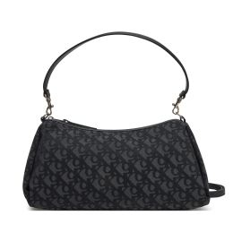 Снимка на Дамска чанта Calvin Klein Jeans Drop Monogram Lg Shoulder Bag LV04K3114G Черен