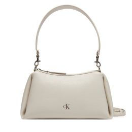 Снимка на Дамска чанта Calvin Klein Jeans Drop Small Shoulder Bag LV04K3082G Екрю
