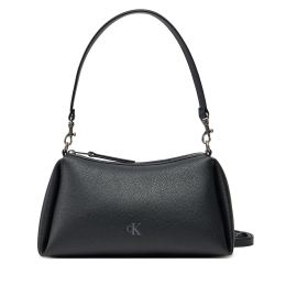 Снимка на Дамска чанта Calvin Klein Jeans Drop Small Shoulder Bag LV04K3082G Черен