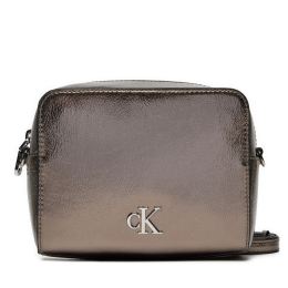 Снимка на Дамска чанта Calvin Klein Jeans Minimal Monogram Camera Bag Tum K60K612728 Сив