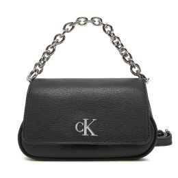 Снимка на Дамска чанта Calvin Klein Jeans Minimal Monogram Shoulder Bag20 LV04K3134G Черен