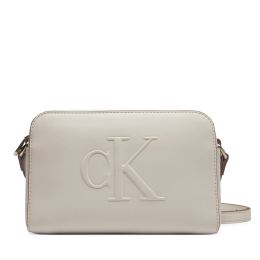 Снимка на Дамска чанта Calvin Klein Jeans Sculpted Ew Camera Bag20 LV04K3036G Екрю