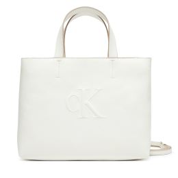 Снимка на Дамска чанта Calvin Klein Jeans Sculpted Mini Ew Tote LV04K3111G Бял
