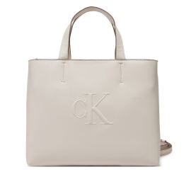 Снимка на Дамска чанта Calvin Klein Jeans Sculpted Mini Ew Tote LV04K3111G Екрю