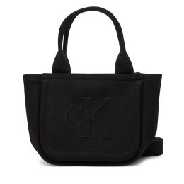 Снимка на Дамска чанта Calvin Klein Jeans Summer Canvas Mini Tote LV04K3160G Черен