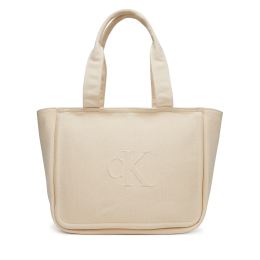 Снимка на Дамска чанта Calvin Klein Jeans Summer Canvas Tote LV04K3098G Бежов
