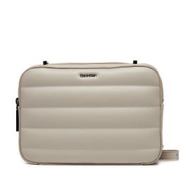 Снимка на Дамска чанта Calvin Klein Line Quilt Camera Bag K60K612114 Сив