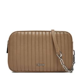 Снимка на Дамска чанта Calvin Klein Mini Line Quilt Camera Bag K60K613078 Сив