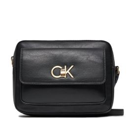 Снимка на Дамска чанта Calvin Klein Re-Lock Camera Bag W/Flap K60K611083 Черен