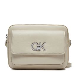 Снимка на Дамска чанта Calvin Klein Re-Lock Camera K60K612538 Екрю