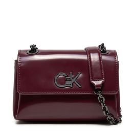 Снимка на Дамска чанта Calvin Klein Re-Lock Sm Shoulder K60K612558 Бордо