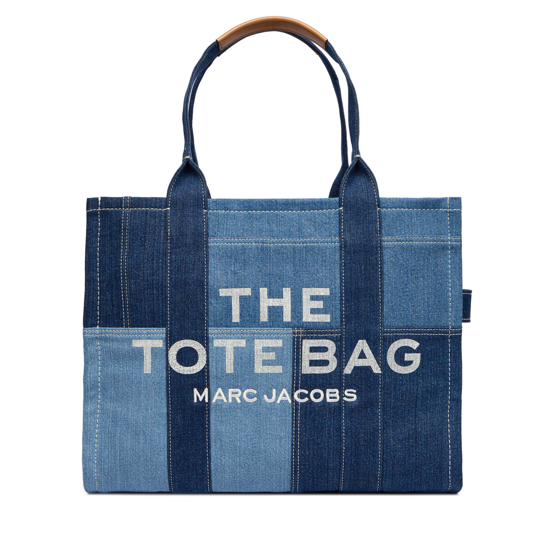 Снимка на Дамска чанта Marc Jacobs The Denim Large Tote Bag H018M06FA21 Син