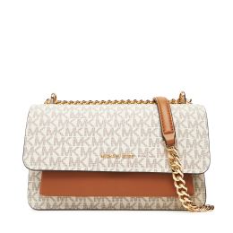 Снимка на Дамска чанта MICHAEL Michael Kors Claire 30R5GC7L3B Екрю