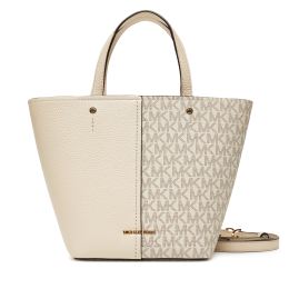 Снимка на Дамска чанта MICHAEL Michael Kors Flora 32T5GFFC1B Екрю