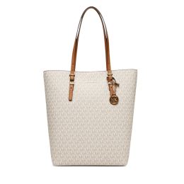 Снимка на Дамска чанта MICHAEL Michael Kors Quinn 30S5GQNT3B Екрю