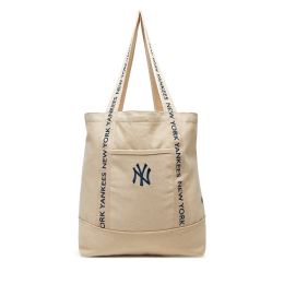 Снимка на Дамска чанта New Era New York Yankees MLB Strap Canvas Tote 60595127 Бежов