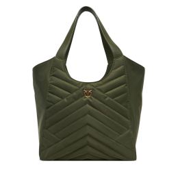 Снимка на Дамска чанта PINKO Tote Bag Puzzle 104536 A1EU Z99Q Зелен