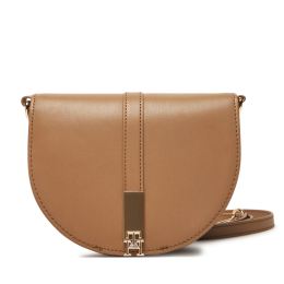 Снимка на Дамска чанта Tommy Hilfiger Heritage Saddle Bag AW0AW17164 Кафяв