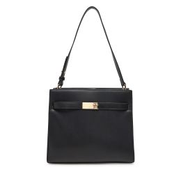 Снимка на Дамска чанта Tommy Hilfiger Heritage Shoulder Bag AW0AW17182 Черен