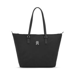 Снимка на Дамска чанта Tommy Hilfiger Poppy Th Tote AW0AW15639 Черен