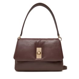 Снимка на Дамска чанта Tommy Hilfiger Soft Leather Conv Crossover AW0AW17638 Кафяв