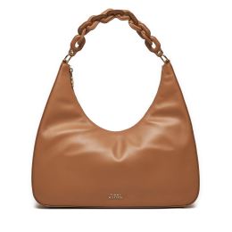 Снимка на Дамска чанта Tommy Hilfiger Soft Leather Hobo AW0AW16292 Кафяв