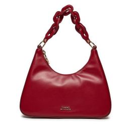 Снимка на Дамска чанта Tommy Hilfiger Soft Leather Shoulder Bag AW0AW16293 Червен