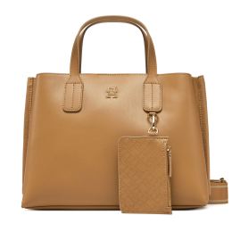 Снимка на Дамска чанта Tommy Hilfiger Th Distinct Mini Tote AW0AW17192 Кафяв