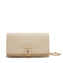 Снимка на Дамска чанта Tommy Hilfiger Th Her Flap W/Chain AW0AW17403 Бежов