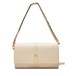 Снимка на Дамска чанта Tommy Hilfiger Th Heritage Conv Crossover Chain AW0AW17223 Екрю