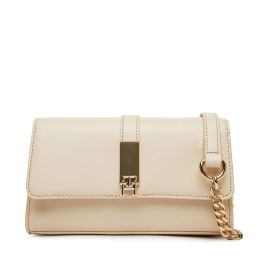 Снимка на Дамска чанта Tommy Hilfiger Th Heritage Mini Crossover Chain AW0AW17222 Бежов