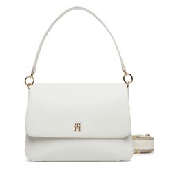 Снимка на Дамска чанта Tommy Hilfiger Th Joy Shoulder Bag AW0AW16815 Бял