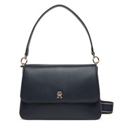 Снимка на Дамска чанта Tommy Hilfiger Th Joy Shoulder Bag AW0AW16815 Тъмносин