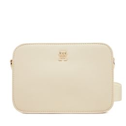 Снимка на Дамска чанта Tommy Hilfiger Th Logotape Camera Bag AW0AW17229 Бежов