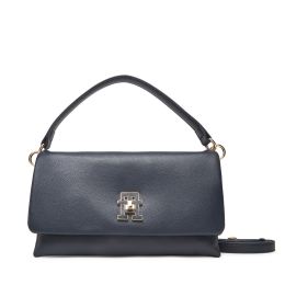 Снимка на Дамска чанта Tommy Hilfiger Th Modern Conv Crossover AW0AW17465 Тъмносин
