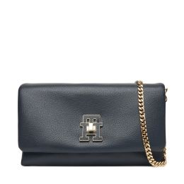 Снимка на Дамска чанта Tommy Hilfiger Th Modern Mini Crossover AW0AW17462 Тъмносин