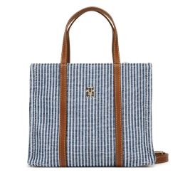 Снимка на Дамска чанта Tommy Hilfiger Th Premium Beach Le Mini Tote AW0AW17208 Син