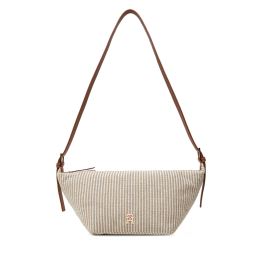 Снимка на Дамска чанта Tommy Hilfiger Th Premium Beach Le Sling Bag AW0AW17177 Бежов