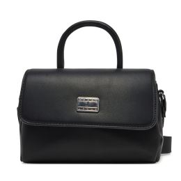 Снимка на Дамска чанта Tommy Jeans Tjw American Cool Flap Crossover AW0AW17296 Черен
