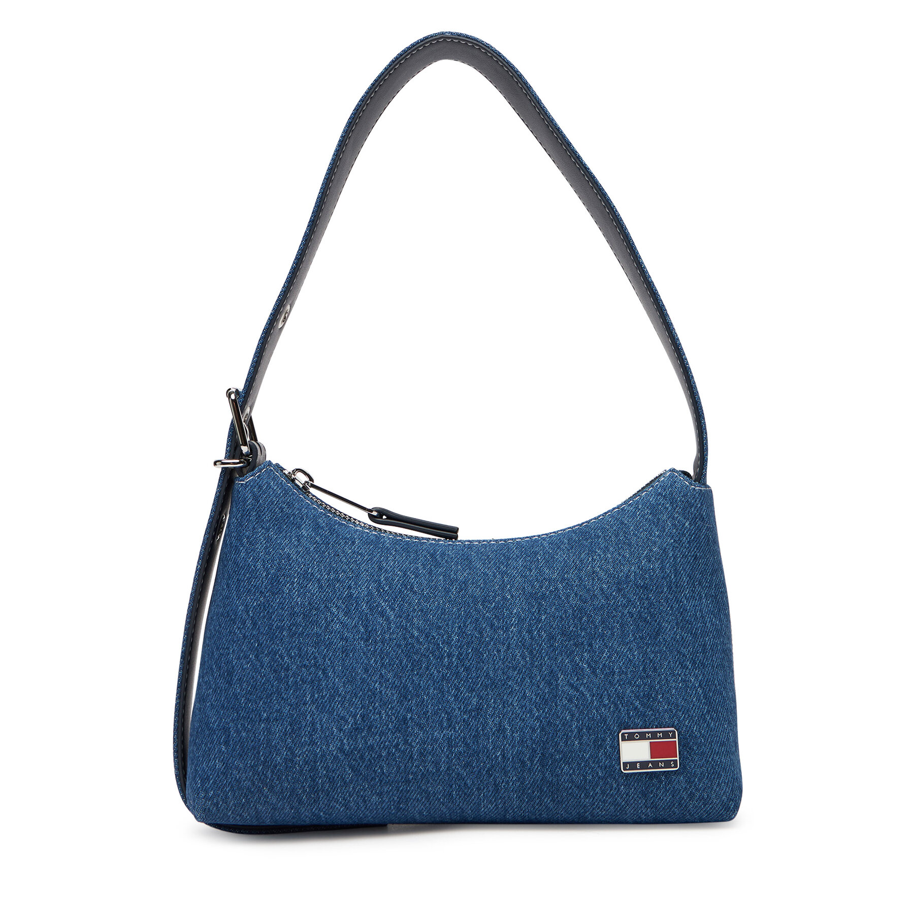 Снимка на Дамска чанта Tommy Jeans Tjw Cool Denim Shoulder Bag AW0AW17877 Син