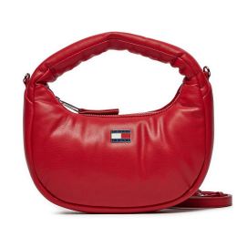 Снимка на Дамска чанта Tommy Jeans Tjw Pillow Mini Hobo AW0AW16976 Червен