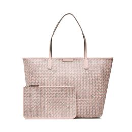 Снимка на Дамска чанта Tory Burch Basketweave Tote 145634 Розов