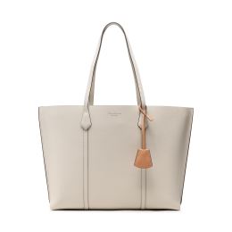 Снимка на Дамска чанта Tory Burch Perry Triple-Compartment Tote 81932 Бял