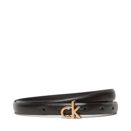 Снимка на Дамски колан Calvin Klein Ck Buckle Skinny Belt 15Mm LV04F7034G Черен