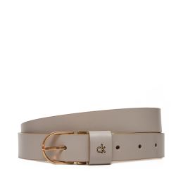 Снимка на Дамски колан Calvin Klein Ck Metal Loop Round Buckle 25Mm LV04F7039G Кафяв