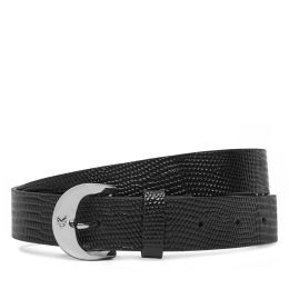 Снимка на Дамски колан Calvin Klein Classic Buckle Lizard Emboss 25Mm LV04F7041G Черен